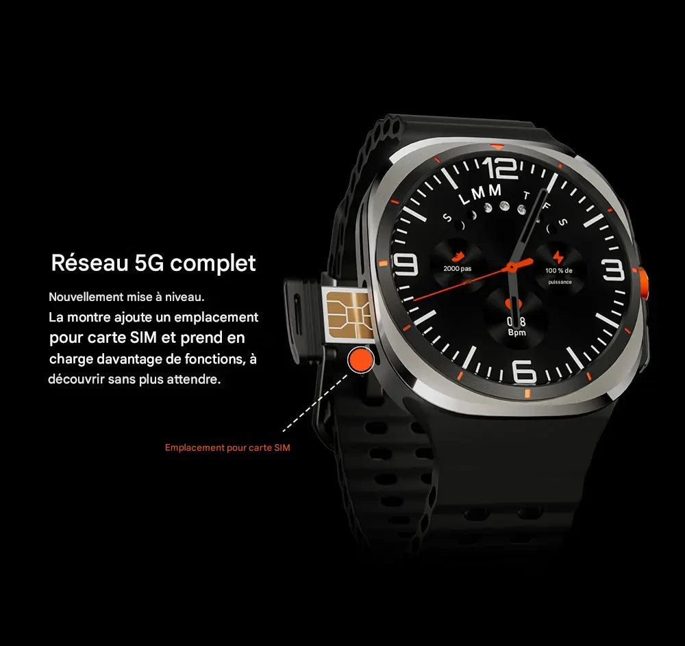 Android Montre intelligente Android U8 5G