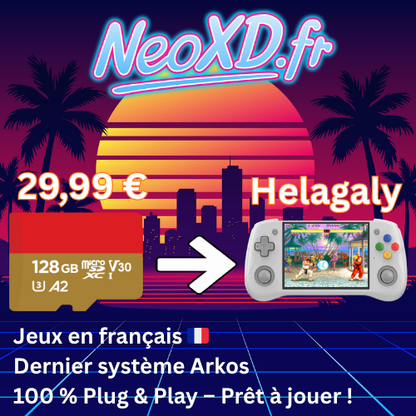 Carte Mémoire Helagaly Avec Les Jeux en Français 🇫🇷