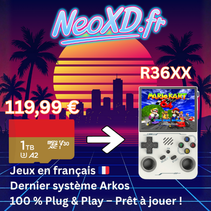 Carte Mémoire R36XX Avec Les Jeux en Français 🇫🇷