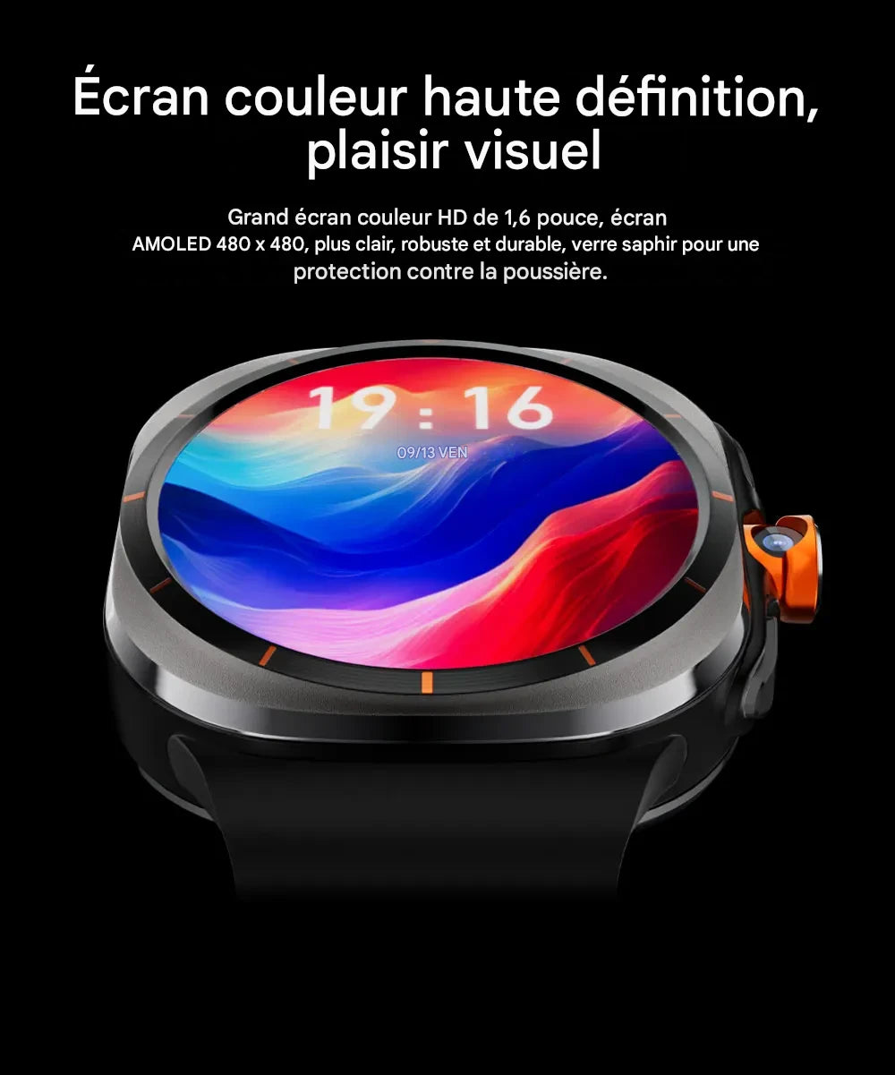 Android  Montre intelligente Android U8 5G