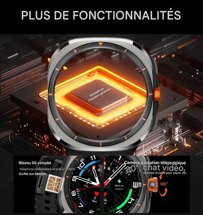 Android  Montre intelligente Android U8 5G